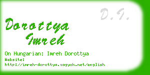 dorottya imreh business card